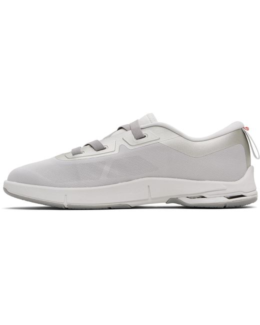 On Shoes White Cloudnova Moon Sneakers for men