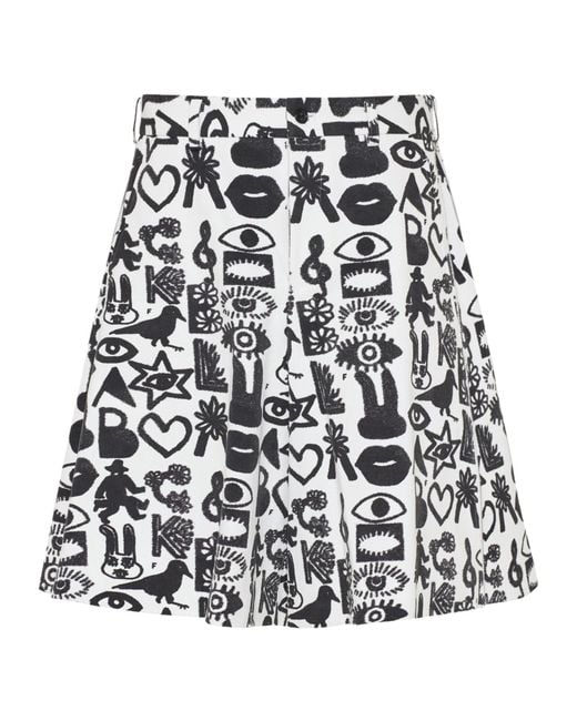 Comme des Garçons Black Belt Loop Shorts for men