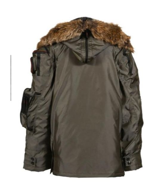 Martine Rose Green Raincoat Jacket for men