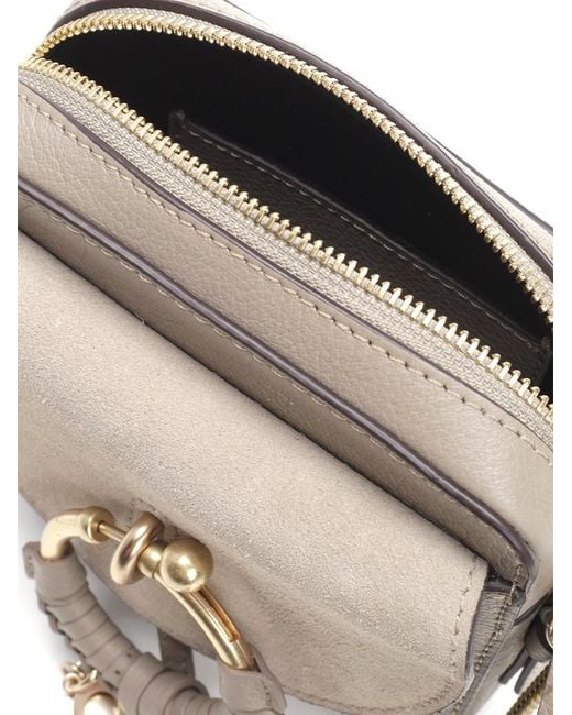See By Chloé Brown Miniature Camera Shoulder Bag
