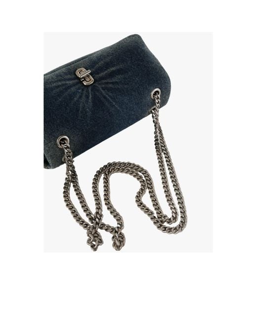 Marc Jacobs Blue Mini Chain Shoulder Bag