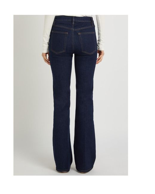 FRAME Blue The Reboot Boot-Leg Jeans