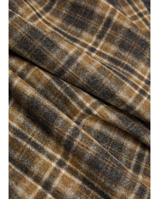 Rohe Multicolor Checked Wool-Blend Overshirt