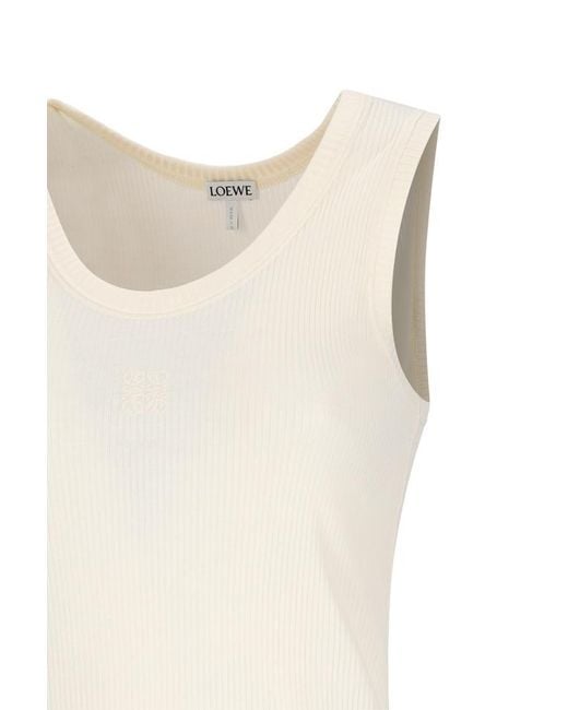 Loewe Blue Anagram Sleeveless Tank Top
