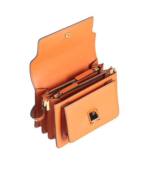 Marni Orange Medium Solid Color Handbag
