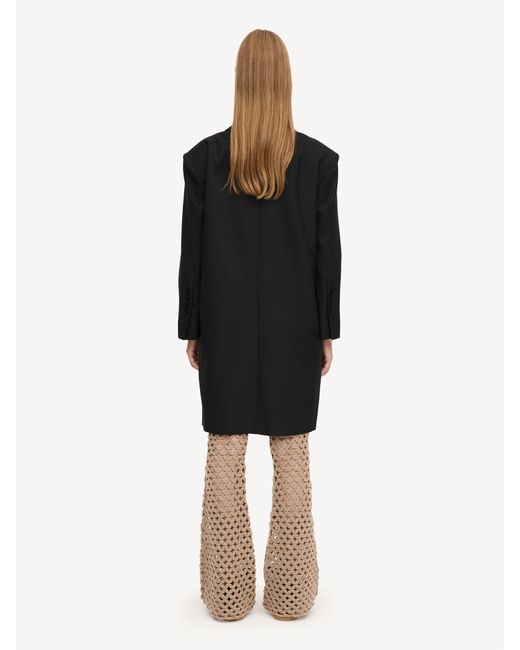 By Malene Birger Black Single-Breasted Blazer