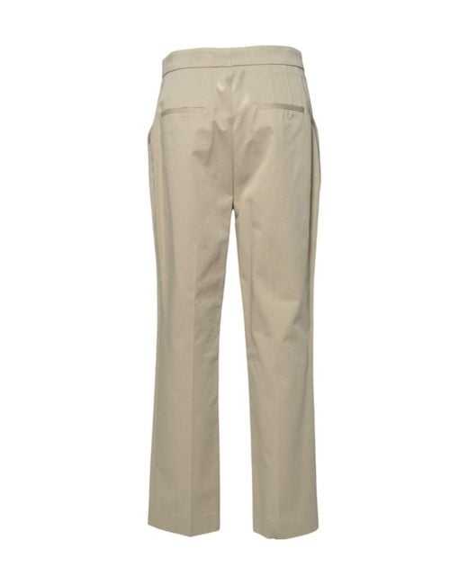 Etro Natural Straight-Leg Tailored Trousers