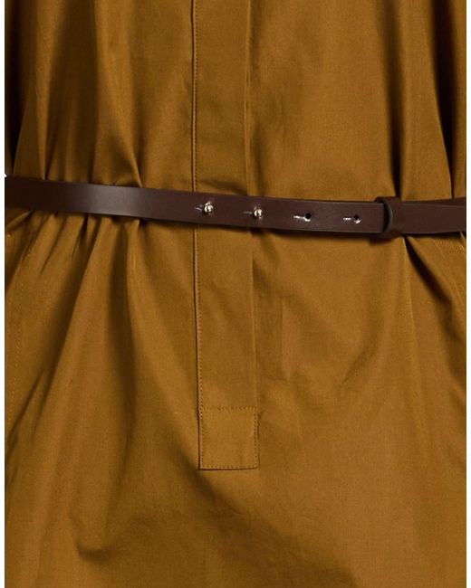 Max Mara Natural Solid Shirt Dress