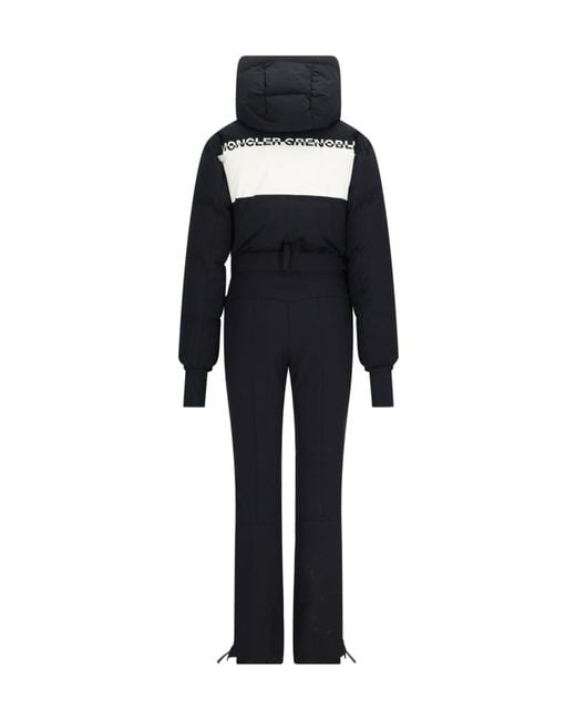 Moncler Black Down-Filled Ski Suit