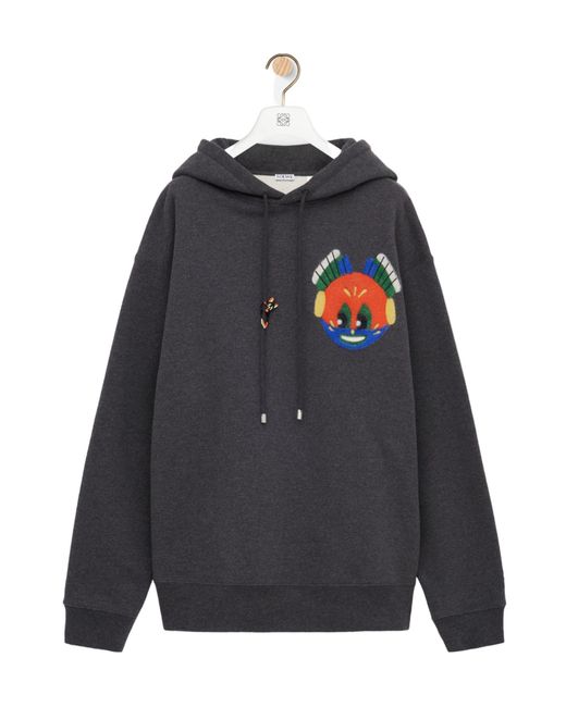 Loewe Blue X Louis Wain Hoodie for men