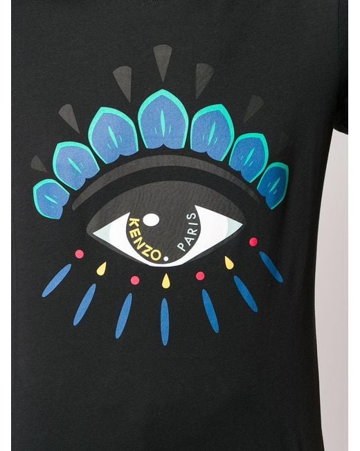 KENZO Black Eye Graphic-Print T-Shirt