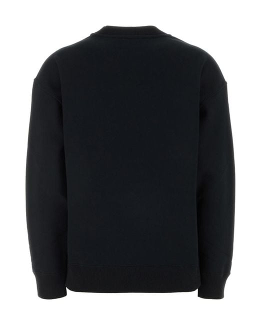 Jil Sander Black 113 Logo Crewneck Sweatshirt