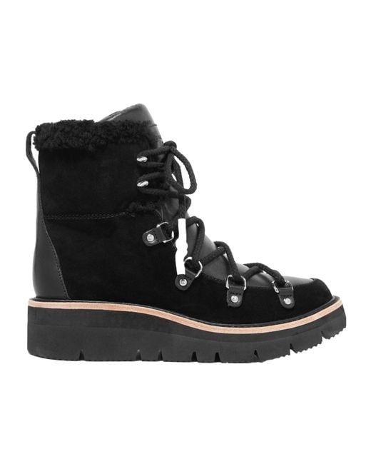 Rag & Bone Black Waterproof Suede Ankle Boots