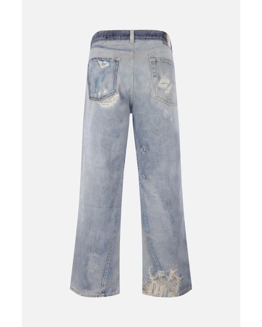 Our Legacy Blue Third Cut Distressed Jeans for men