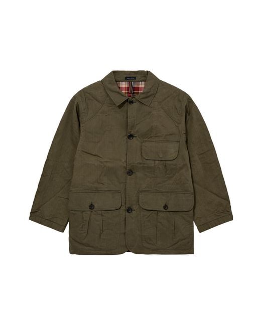 Drake's Green Long Sleeve Casual Jacket for men