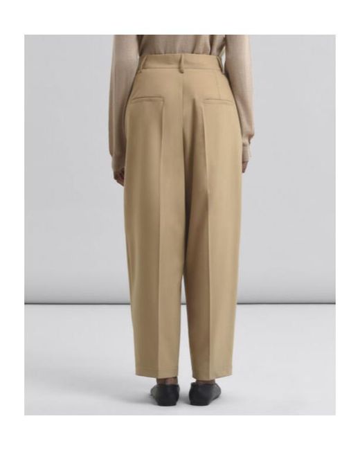 Marni Natural Logo Symbol Trousers