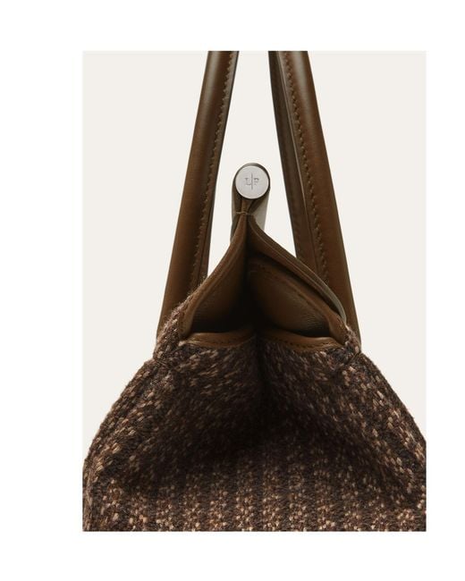 Loro Piana Brown Loom Bag L25