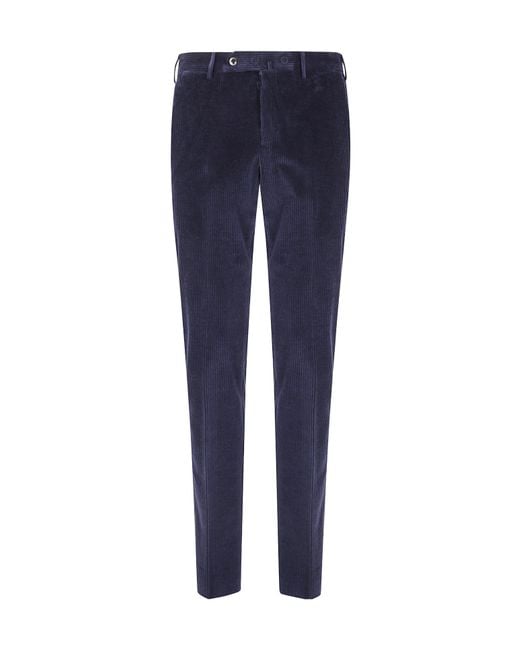 PT01 Blue Belt Loop Casual Pants for men