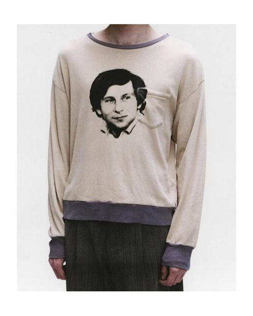 Enfants Riches Deprimes Natural Crewneck Sweatshirt for men