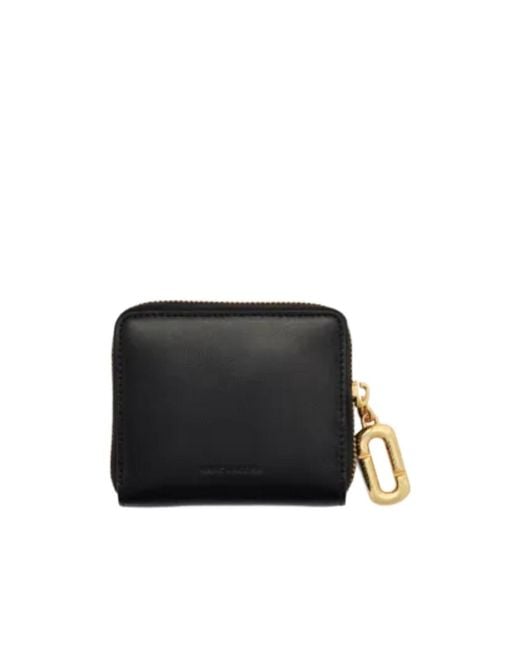 Marc Jacobs Black Scene Slim Compact Wallet