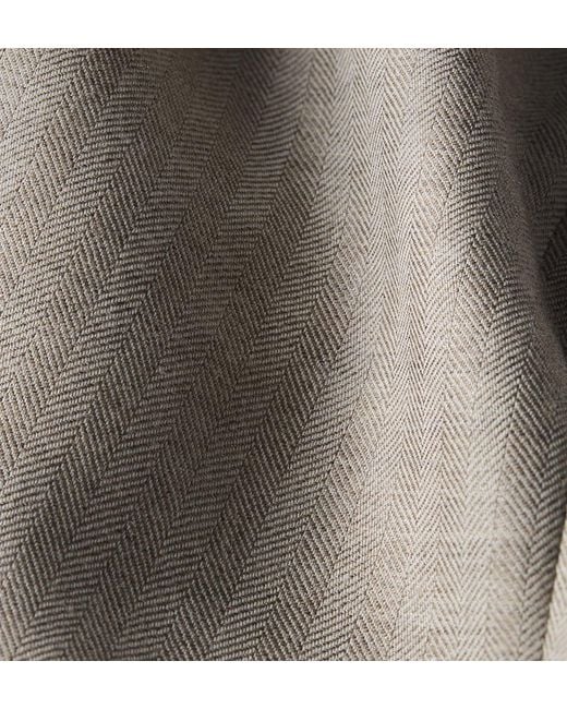 Dior Gray Tailored Pants for men