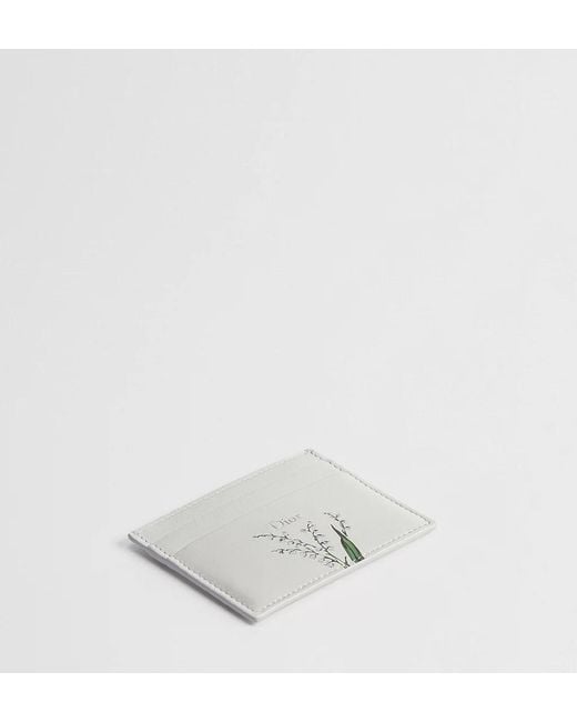 Dior White Freesia Card Holder