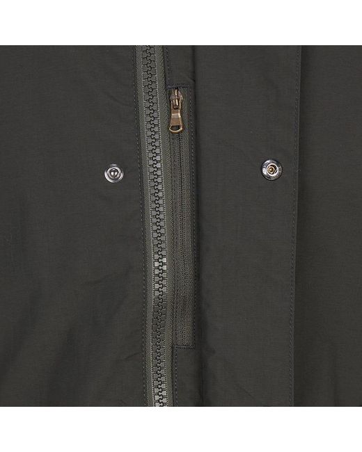 Nanamica Black High-Neck Press-Stud Vest for men