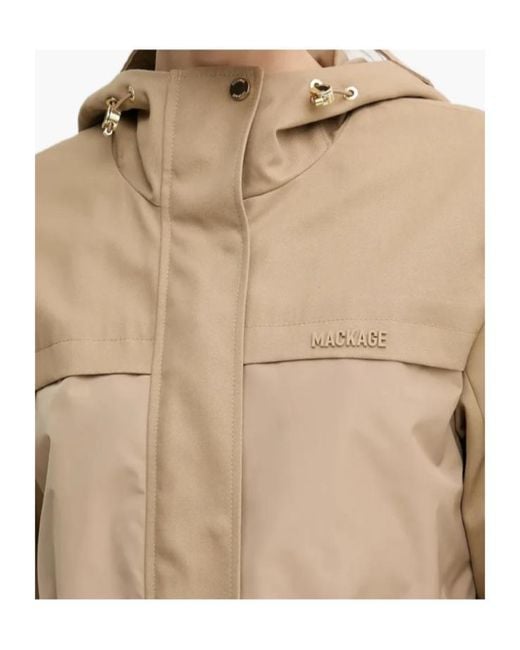 Mackage Natural Kaori-Lvs Hooded Pocket Jacket