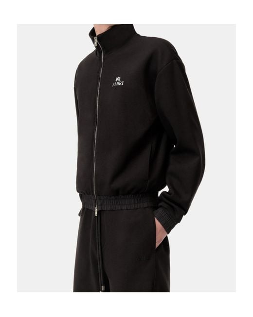 Amiri Black Lounge Track Jacket for men