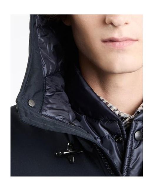 Fay Blue Double-Front Padded Jacket for men
