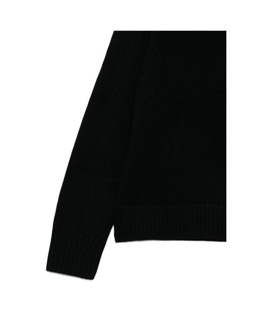 Michael Kors Black Michael Turtleneck Sweater