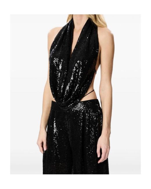 Amazuìn Black Sleeveless Top