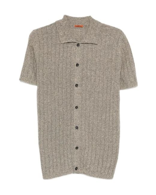 Barena Gray Buttoned Shirt for men