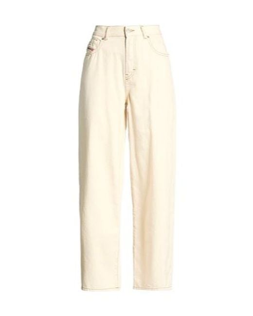 DIESEL Natural Loose Straight-Leg Jeans