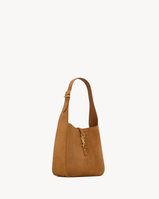 Saint Laurent Brown Le 5 A 7 Small Shoulder Bag