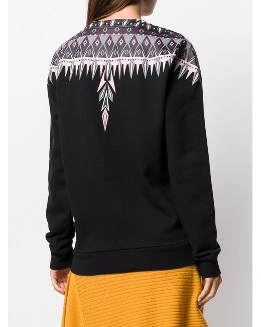 Marcelo Burlon Black Norwegian Wings Hoodie