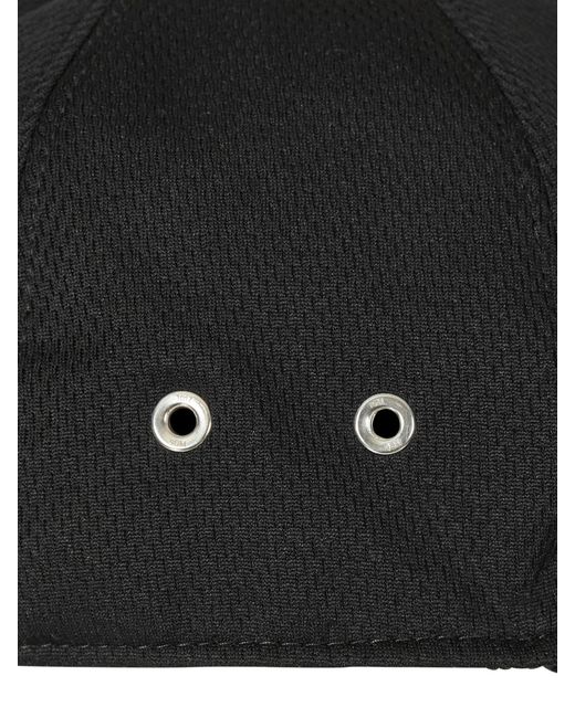 1017 ALYX 9SM Black 1017 9Sm Textured-Finish Logo Embroidered Baseball Cap for men