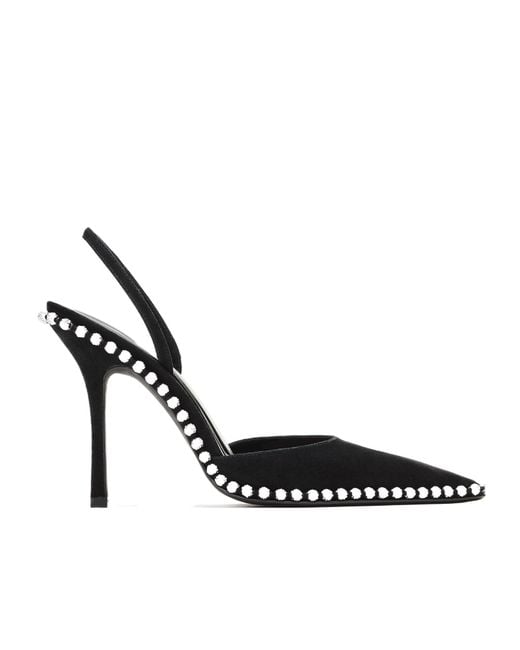 Alexander Wang Metallic Tia Slingback Pumps
