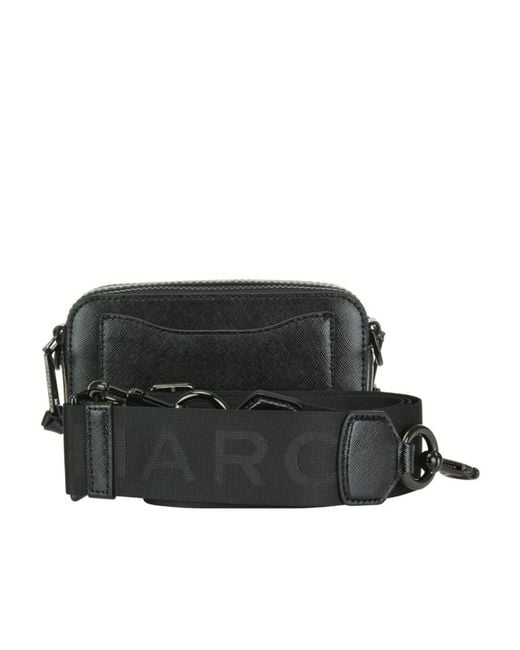 Marc Jacobs Black The Snapshot Dtm Crossbody Bag