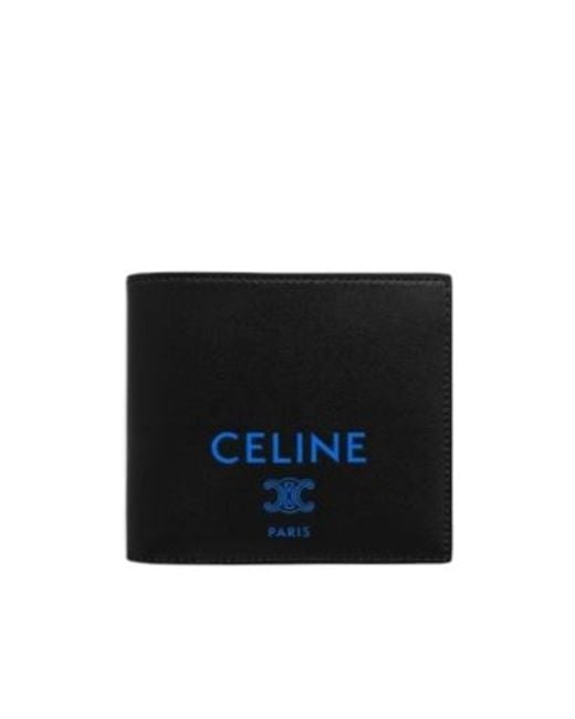 Céline Black Bi-Fold Card Holder for men