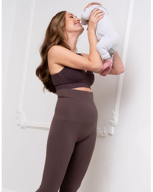 Crz Maternity Motherhood Maternity Seamless Compression Comfort