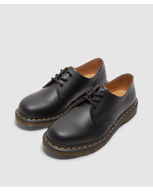 Dr. Martens Black 1461 3 Eye Shoe for men
