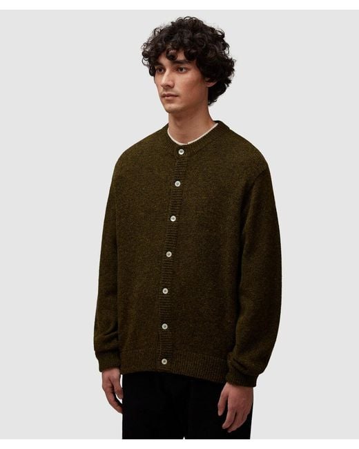 Noah Shetland Cardigan in Brown for Men | Lyst UK