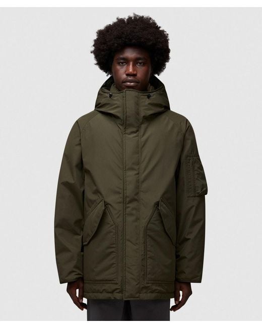 Nanamica Green Gore-Tex Down Outdoor Coat for men
