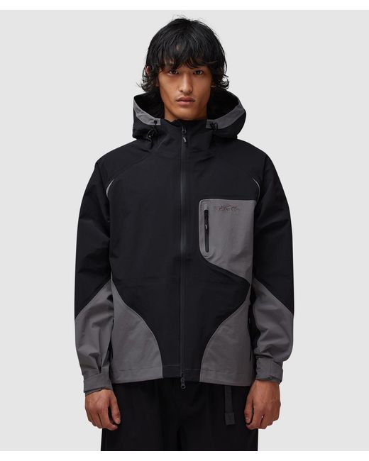 Mellow Clo Black 3L Trek Jacket for men