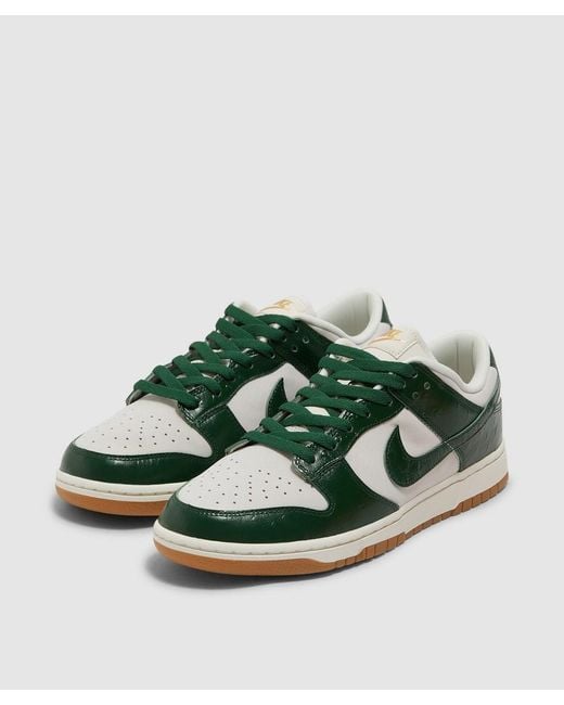 Nike Green W Dunk Low Lx Sneakers