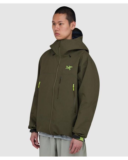 Arc'teryx Green Beta Sv Jacket (Tatsu/Mantis for men