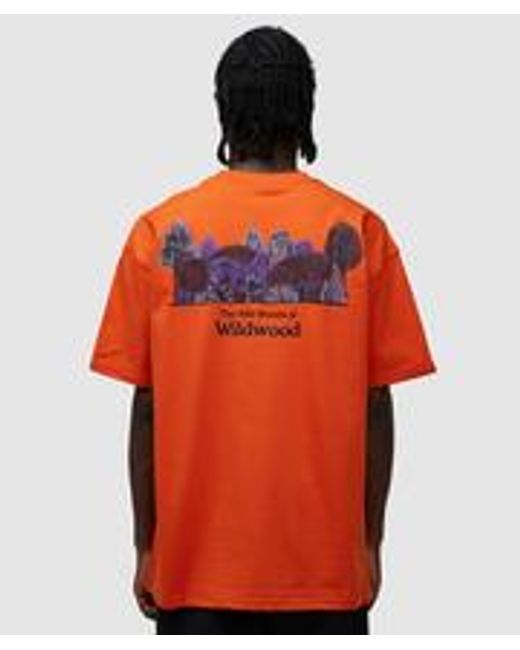 Nike Orange Acg Wildwood T-shirt for men
