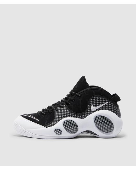 Nike nike leather tennis shoes Leather Air Zoom Flight 95 Shoes Black for Men - Save 38% | Lyst