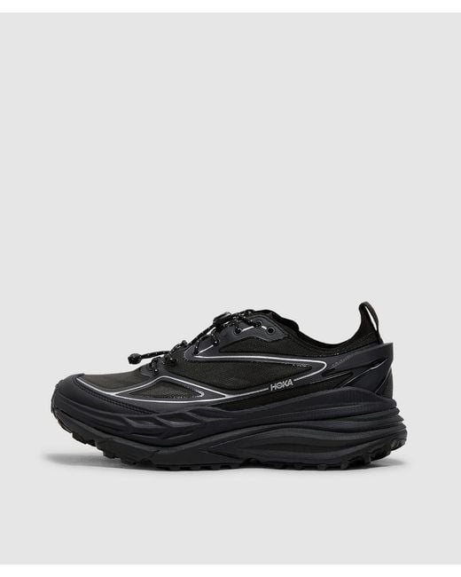 Hoka One One Black Stinson One7 Sneaker for men